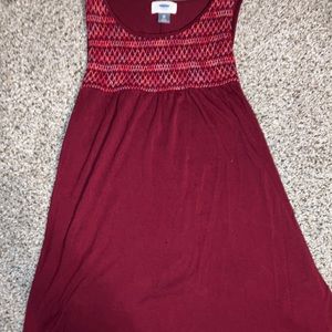 Maroon old navy XS tank top